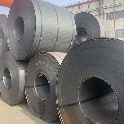 Q235 SS400 Q345 Coiled Steel Plate Hot Rolled Galvanized For Construction